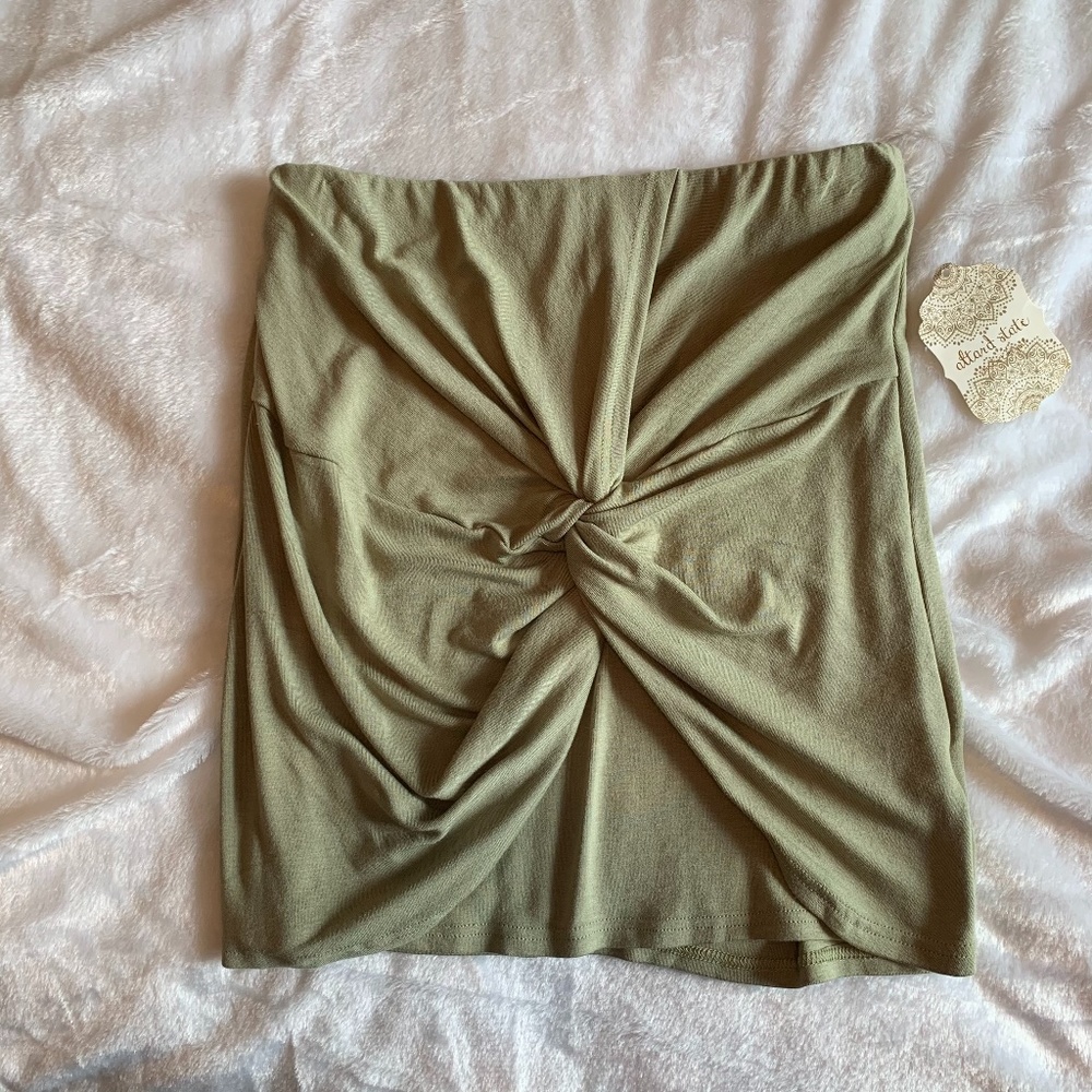NWT Altar'd State Green Skirt Size M